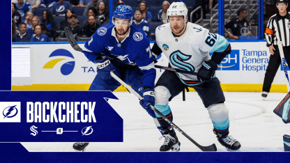 The Backcheck: Bolts get overtime point but drop Thursday game against Kraken