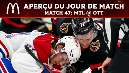 Les Sens et les Canadiens s’affrontent à Ottawa