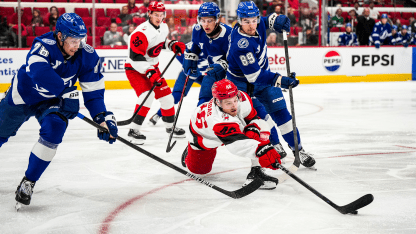 Recap: Canes Quieted By Bolts In Preseason Opener
