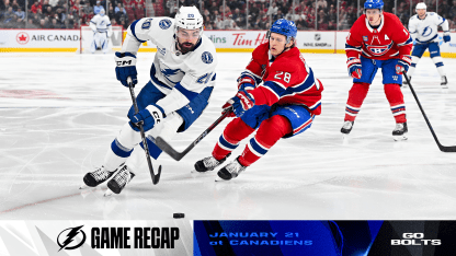 Recap: Montreal Canadiens 3, Tampa Bay Lightning 2