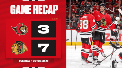 Game Recap | Blackhawks vs. Senators