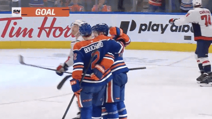 Bouchard strikes first in 400th game