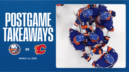 Takeaways: Islanders Hold On For 3-2 Win Over Flames