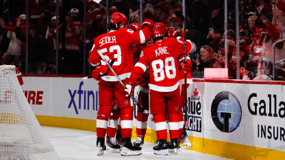 RECAP: Larkin, Talbot help Red Wings put on 'good performance at home' to defeat Sabres, 2-1