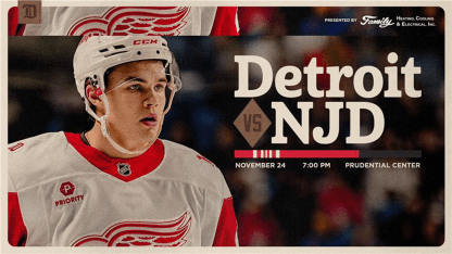 PREVIEW: Red Wings eager to see how they stack up against Devils on Monday