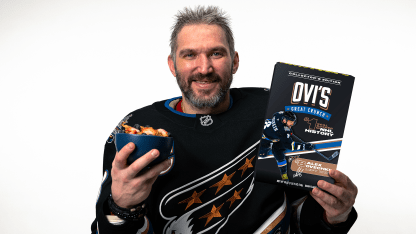 Giant Food and Capitals Captain Alex Ovechkin Launch Limited-edition Ovi’s Great Crunch Cereal
