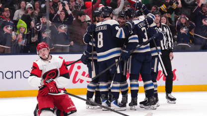 winning thoughts blue jackets charlie coyle hurricanes