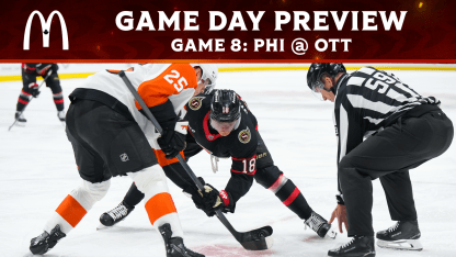 Senators aim to close homestand on high note against Flyers