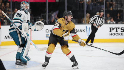 Dorofeyev Records Hat Trick in 6-5 Preseason Loss to Sharks