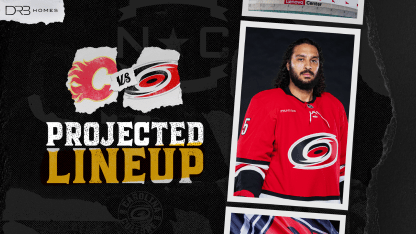 Projected Lineup: November 30 vs. Calgary