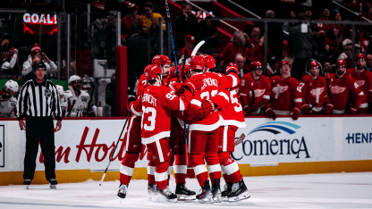 RECAP: McLellan gets first victory as Red Wings’ head coach, is ‘happy for the guys’ after taking 4-2 decision over Capitals