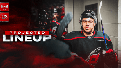 Projected Lineup: Round 2, Game 4 vs. WSH