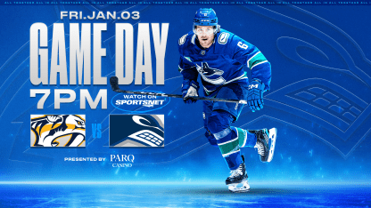 Game Notes: Canucks vs. Predators