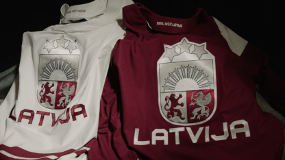 Latvia OLY jersey