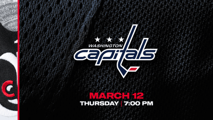 Thursday, Mar. 12 vs. Washington (7:00 p.m.)
