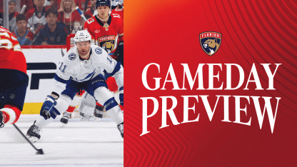 PREVIEW: Panthers aim for more of the same in Game 2 vs. Lightning