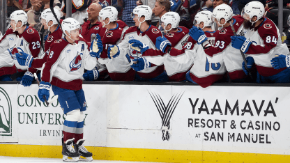 Makar starts the scoring