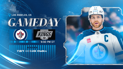 Game Information: November 4 Winnipeg Jets at Los Angeles Kings