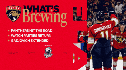 What’s Brewing: Panthers hit the road; Watch parties return