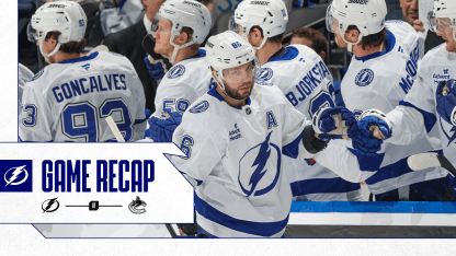 Recap: Tampa Bay Lightning 6, Vancouver Canucks 2