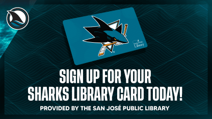 Sharks San Jose Public Library Card