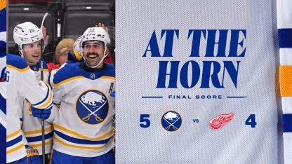 buffalo sabres detroit red wings recap highlights
