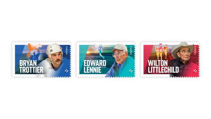 The Three Indigenous Stamps