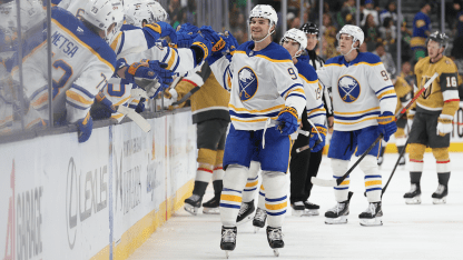 BUF@VGK: Norris scores empty-net goal