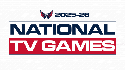 Washington Capitals 2025-26 National TV Broadcast Schedule