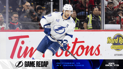 Recap: Ottawa Senators 5, Tampa Bay Lightning 4