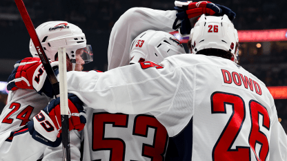 WSH@ANA: Frank scores goal against Ville Husso