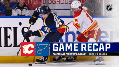 Calgary Flames St. Louis Blues game recap March 28
