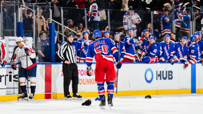 Cuylle's first NHL hat trick