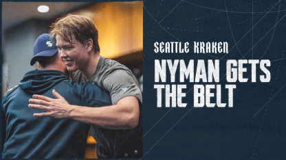 Nyman Gets the Belt!