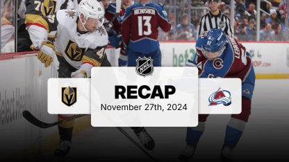 VGK at COL | Recap