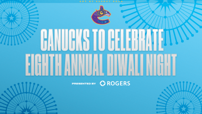 Canucks Celebrate the 'Festival of Lights' During Diwali Night on October 28th