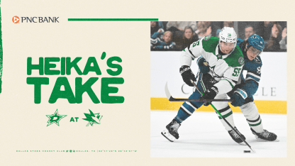 Heika’s Take: Dallas Stars pick up “bad point” in frustrating overtime loss to San Jose Sharks 011026