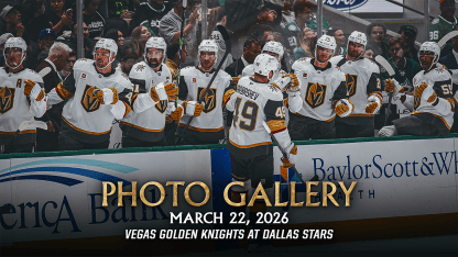 PHOTO GALLERY | Vegas Golden Knights at Dallas Stars | March 22, 2026