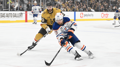 Oilers Score Four Straight to Take Game 1 from Golden Knights, 4-2