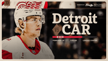 PREVIEW: Red Wings continue three-game road swing, finish off season series with Hurricanes on Saturday