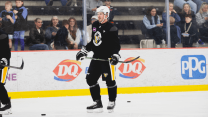 Crosby Skates With Group in Non-Contact Fashion