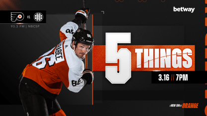 5 Things: Flyers @ Bruins