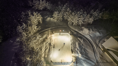 NHL Green future of outdoor skating rinks