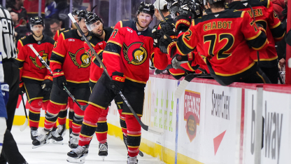 TOR@OTT: Foegele scores goal against Joseph Woll