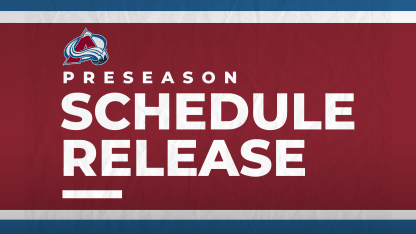 Preseason Schedule Release