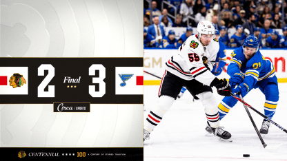 Chicago Blackhawks St. Louis Blues game recap December 12, 2025