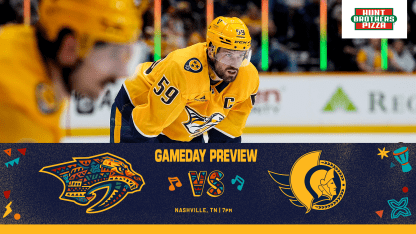 GAME DAY: Senators vs. Preds, January 22 - 2026_01_22