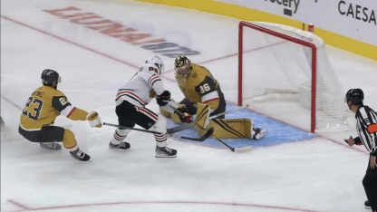 Thompson makes breakaway save