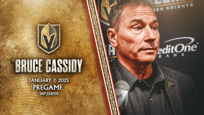 Bruce Cassidy Pregame 1/7