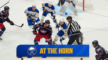 at the horn buffalo sabres columbus blue jackets preseason september 28 2024